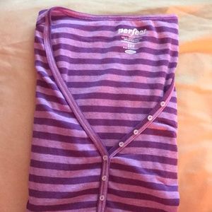 NWT STRIPE OLD NAVY PERFECT TEE